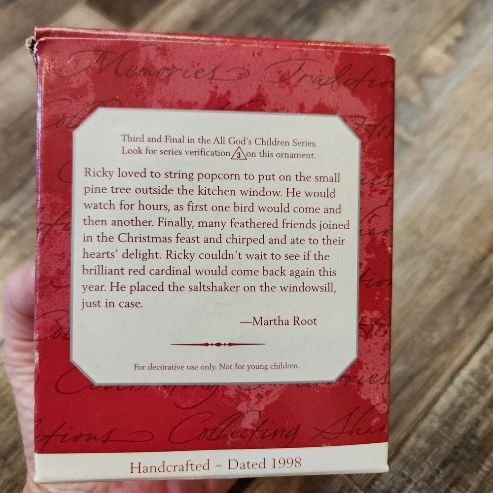 Hallmark keepsake ornament